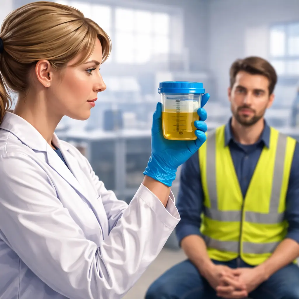 WorkplaceEdmonton Alcohol Testing Services conducted by certified technician in a professional laboratory setting